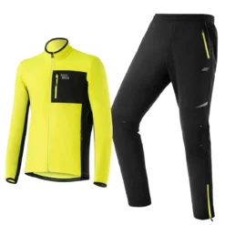 Men's Cycling Jacket & Pants Set Winter