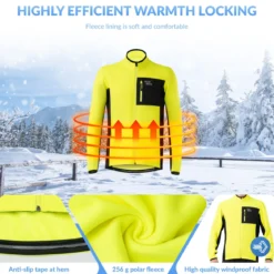 Men's Cycling Jacket & Pants Set Winter