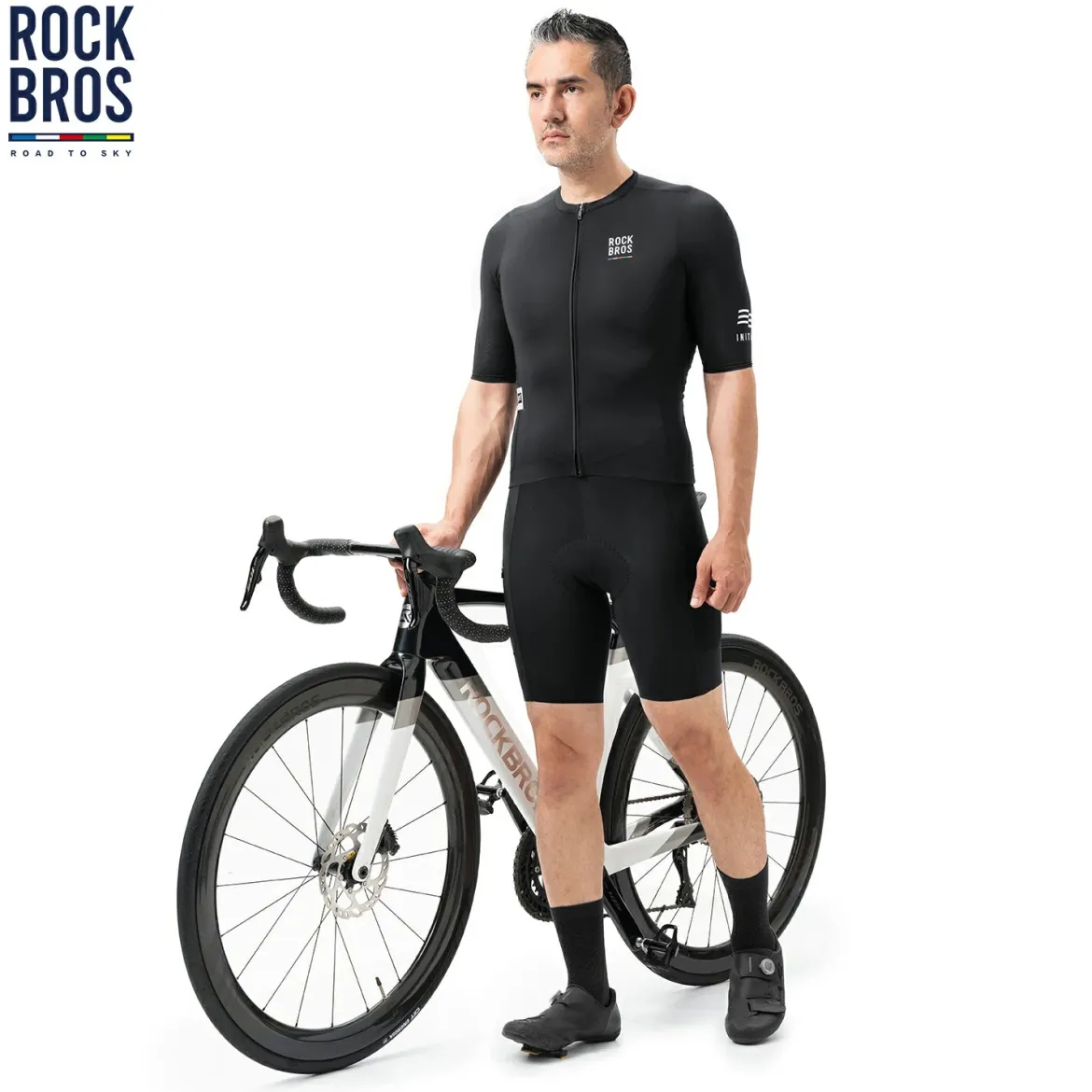 Men's Short Sleeve Cycling Jersey Breathable | Road to Sky