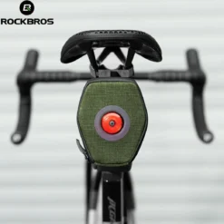 Multifunctional Cycling Tail Bag With Light