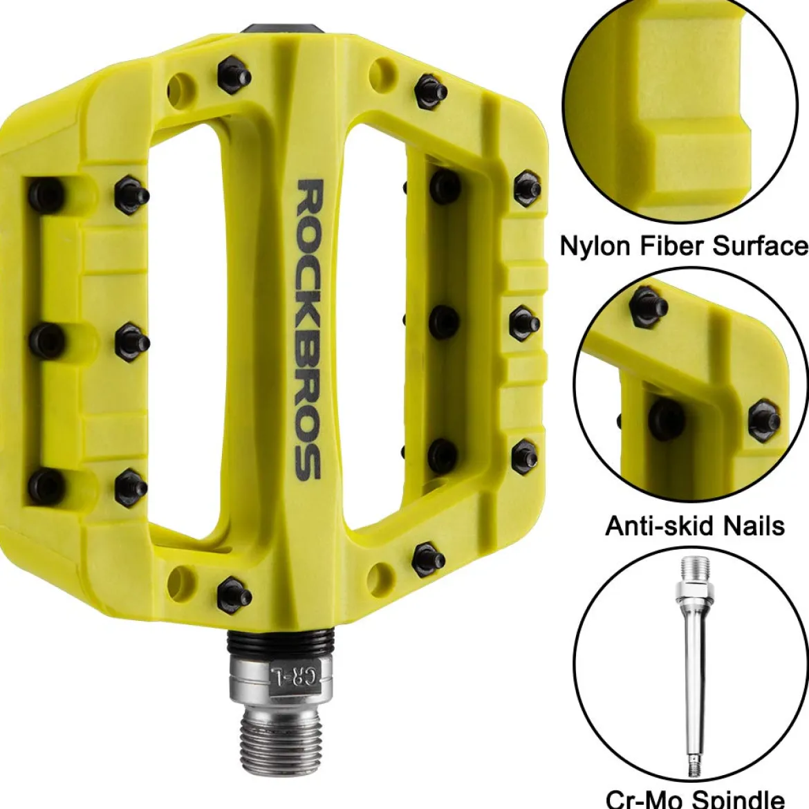 Nylon Platform Pedals