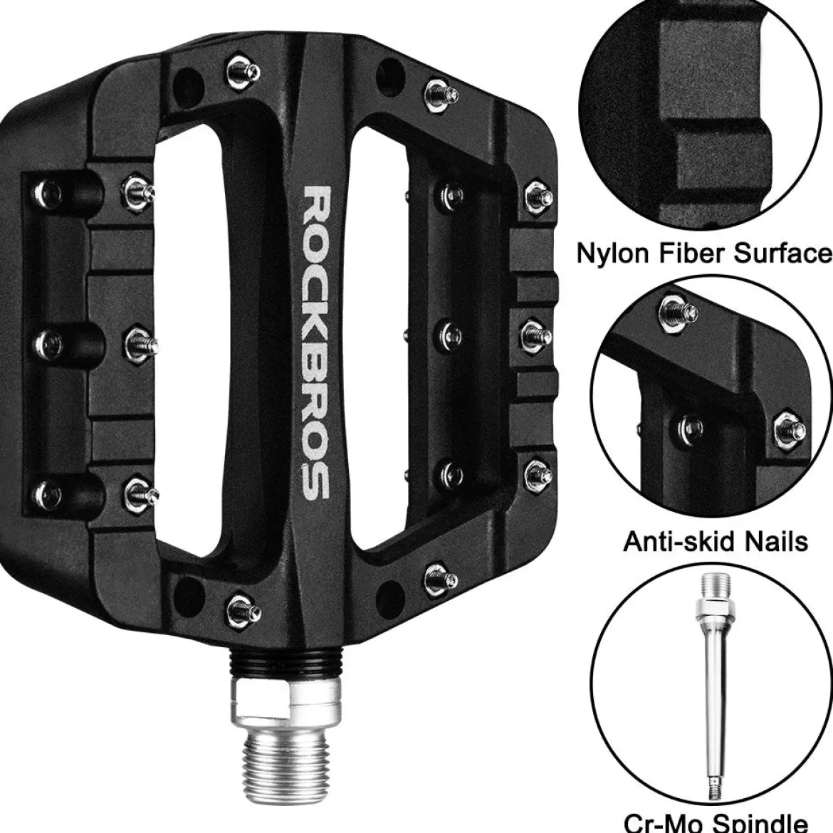 Nylon Platform Pedals