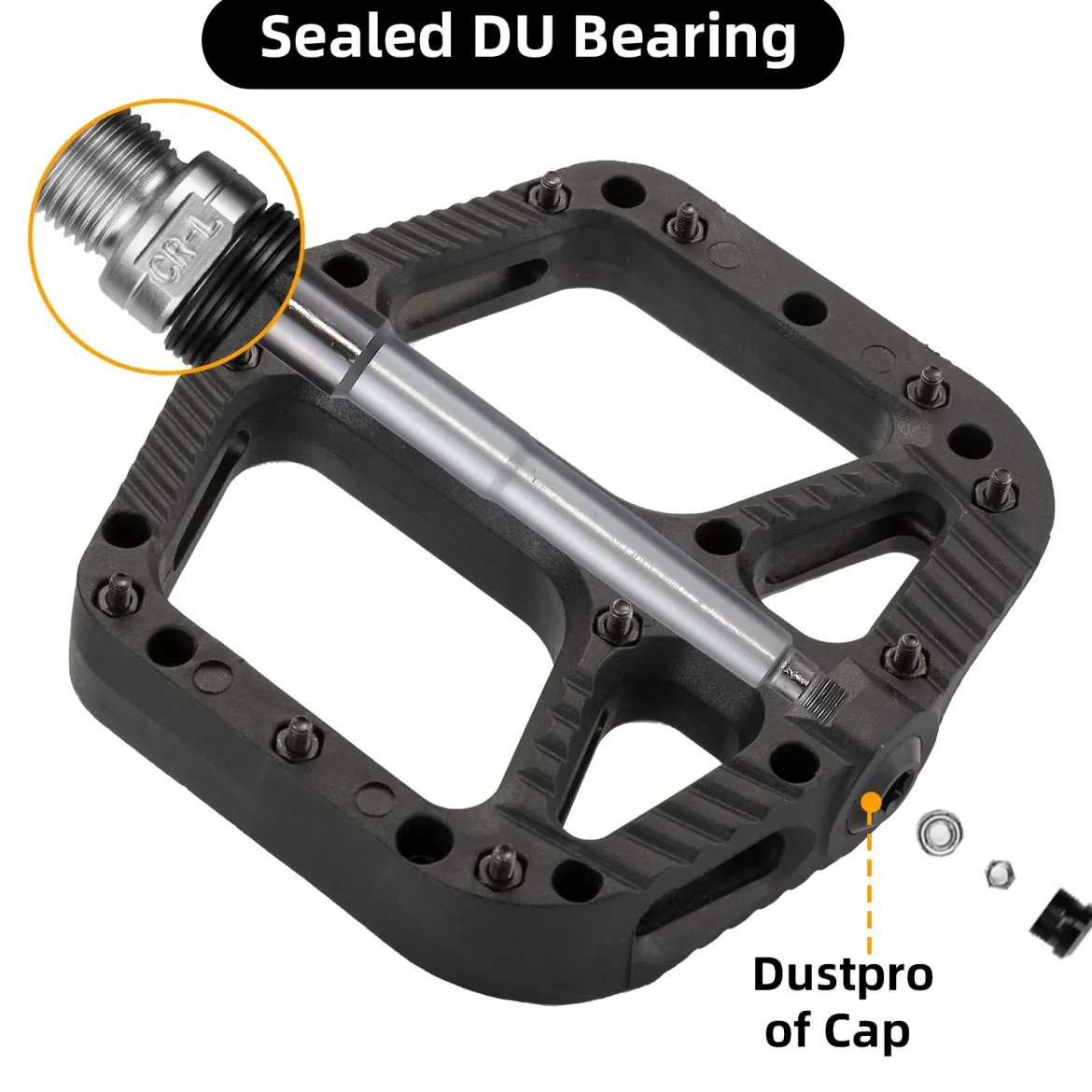 Nylon Platform Pedals