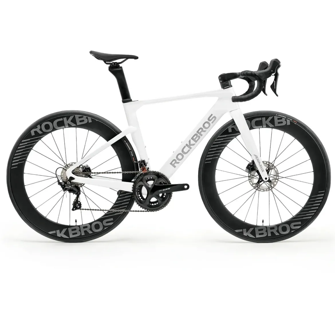 PGZ - Carbon Fiber Road Bike – Black/White