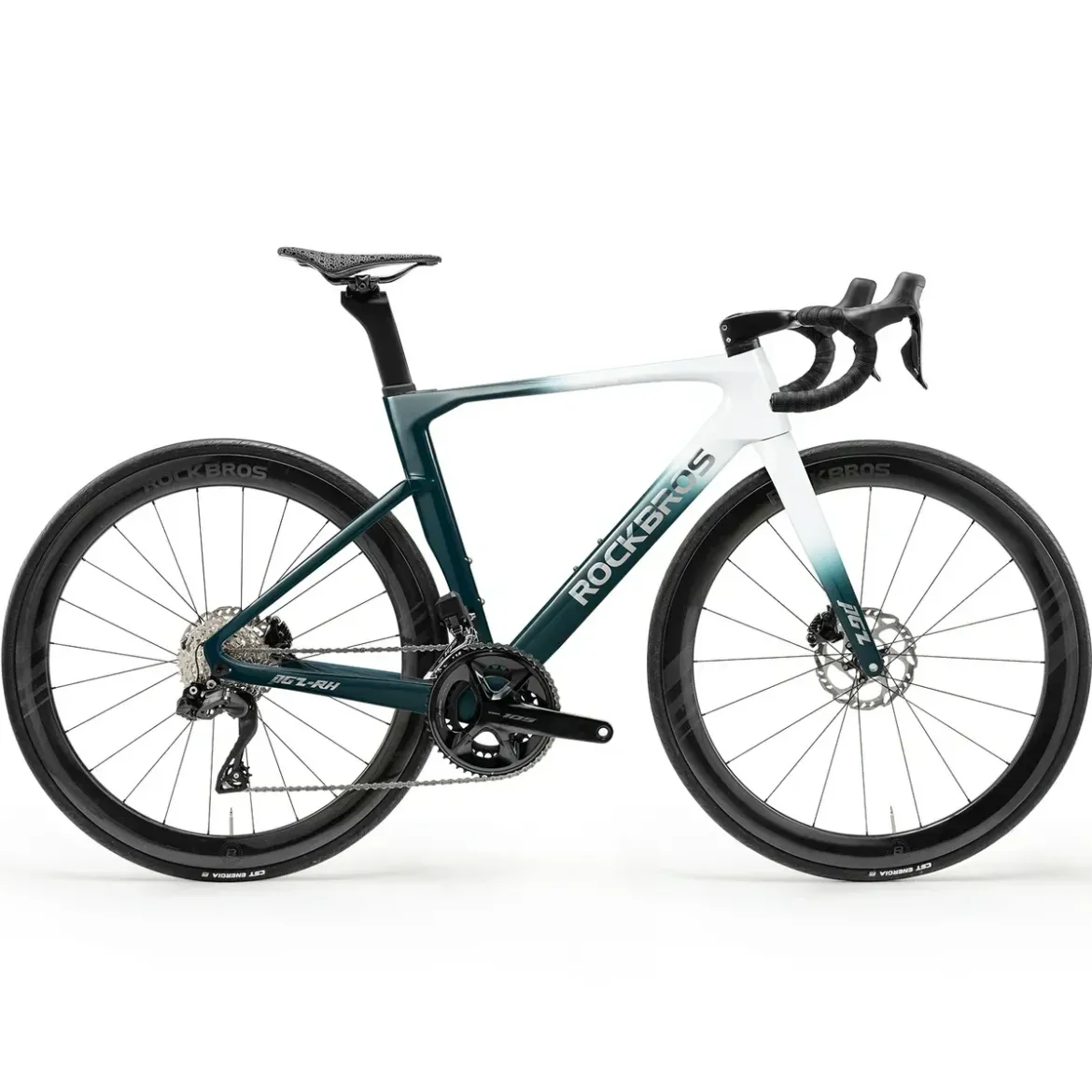 PGZ - Carbon Fiber Road Bike – Blue/Green