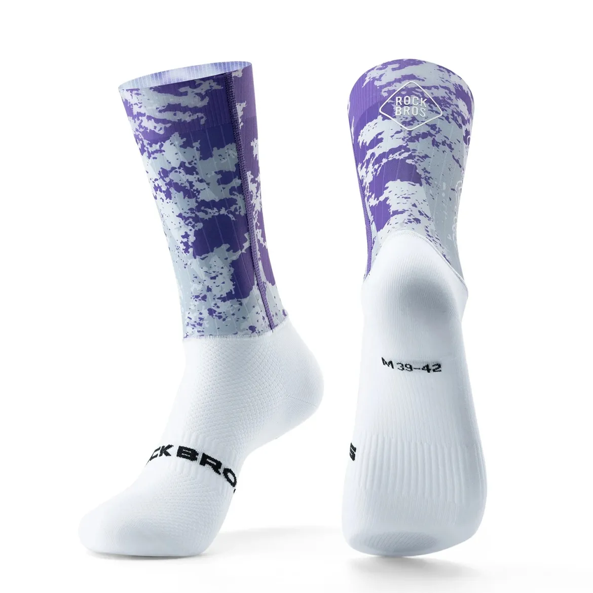 Professional Cycling Compression Socks Breathable