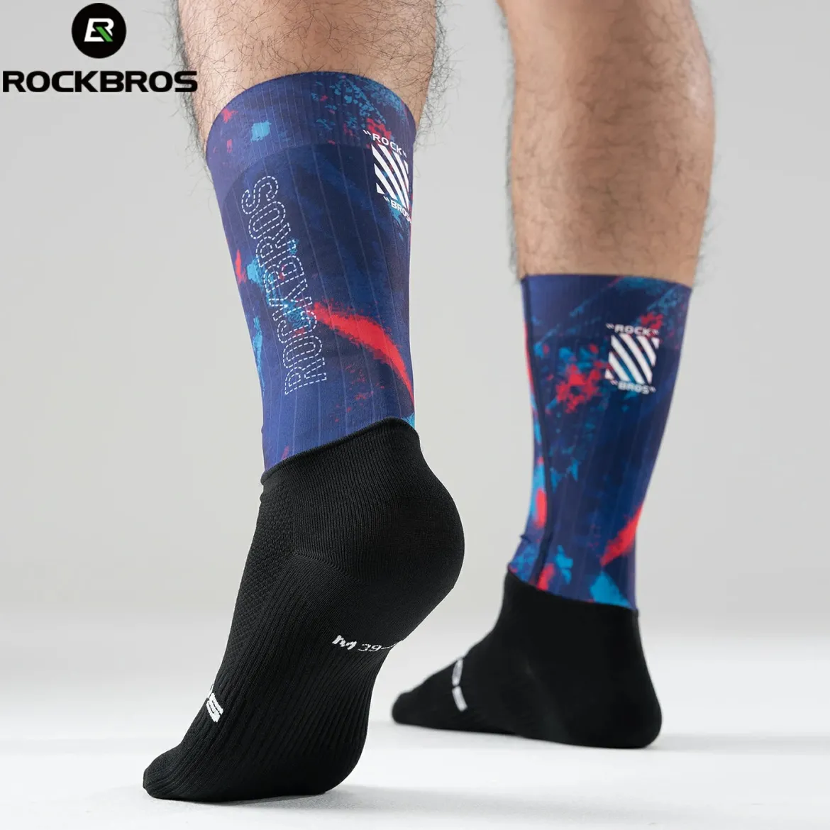 Professional Cycling Compression Socks Breathable