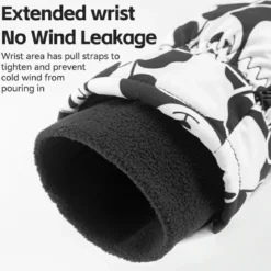 Qunature Children's Warm Ski Gloves Windproof Waterproof Insulated