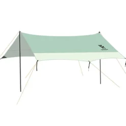 Qunature 3-in-1 Waterproof Canopy Floor Mat Raincoat UPF50+ for Camping