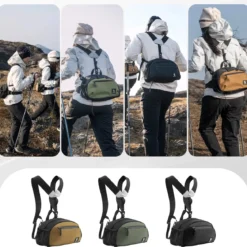 Qunature Lightweight Outdoor Backpack Waist Bag 7.9L