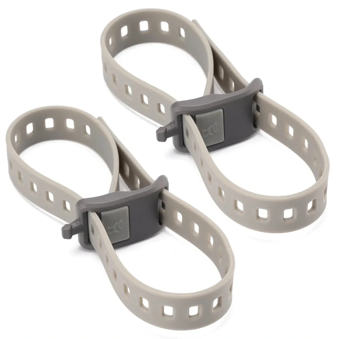 Qunature 2-Pack Heavy-Duty Gear Strap with TPU Polyether for Bikepacking