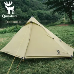 Qunature Ultralight Tent Rodless Rainproof Easy Setup for Outdoor Camping