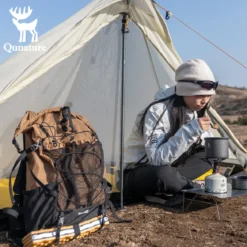 Qunature Waterproof Daypack Lightweight Hiking Backpack 30-35L