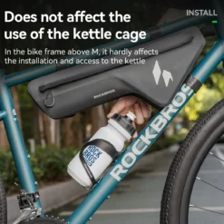 RideMate 100% Waterproof Frame Bag 1.9L Down Tube Bag