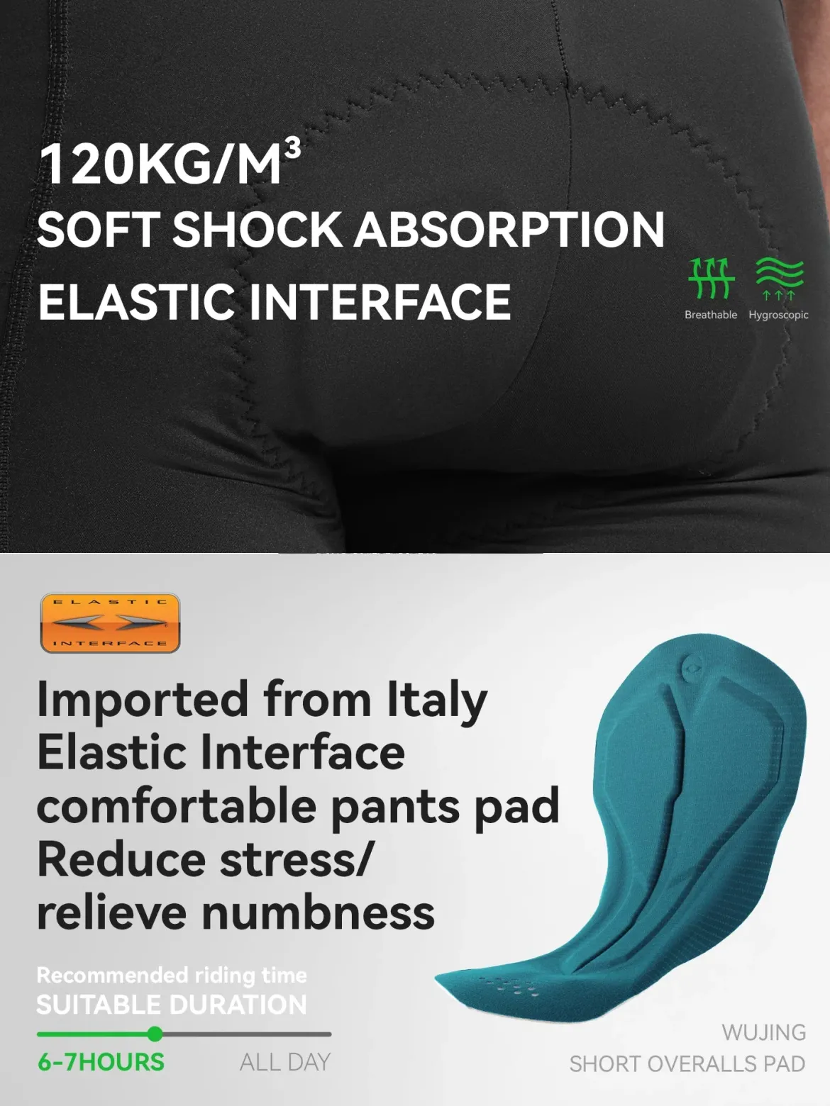 Road to Sky - Elastic Interface® Chamois Men’s Bib Shorts