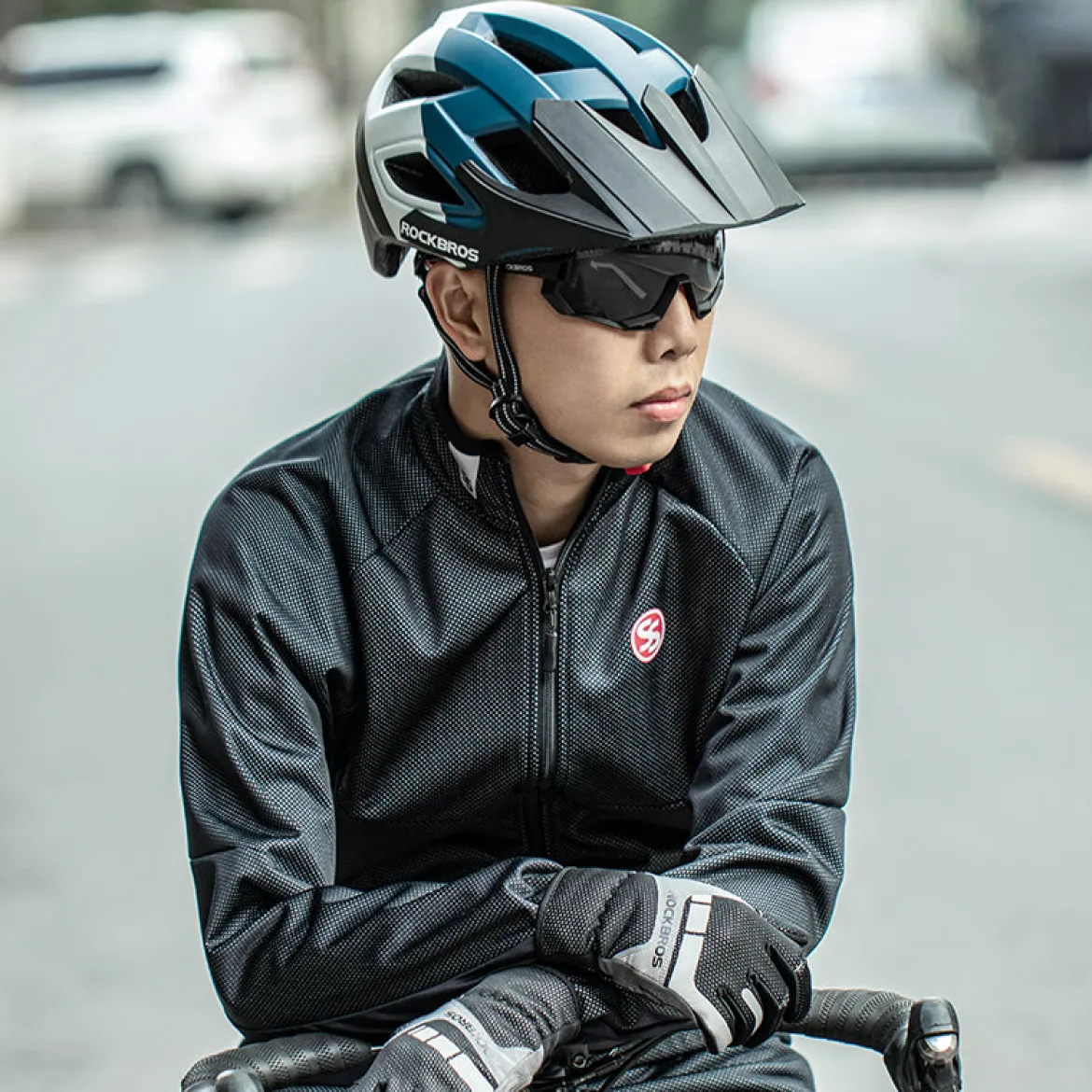 ROCKBROS Adult-Men-Women Mountain Road Bicycle Bike Helmet Replacement Pads Detachable Visor