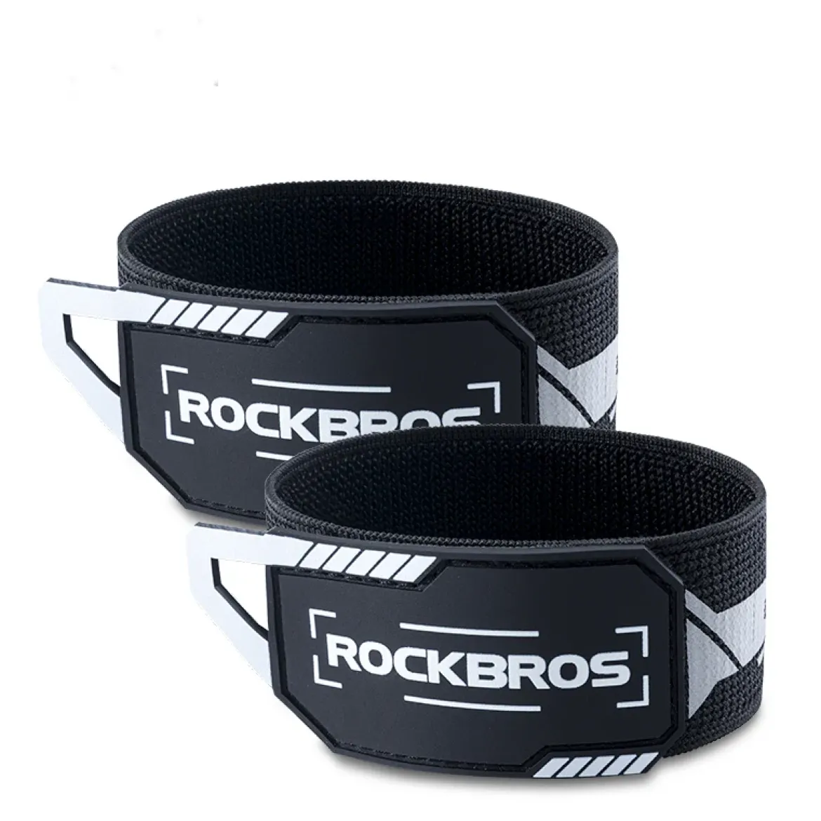 ROCKBROS Anti-Roll Chain Riding Leg Straps Adjustable Reflective