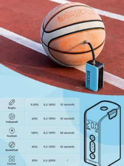 ROCKBROS AS3 Electric Smart Air Portable Fast Ball Pump