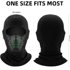 ROCKBROS Balaclava Ski Mask Thermal Windproof Balaclava Mask 3D Design