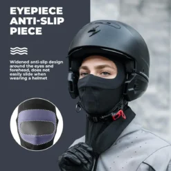 ROCKBROS Balaclava Ski Mask, Thermal Full Face Cover, Windproof Neck Warmer