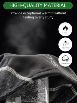 ROCKBROS Balaclava Thermal Full Face Ski Mask with Brim Windproof Neck Warmer
