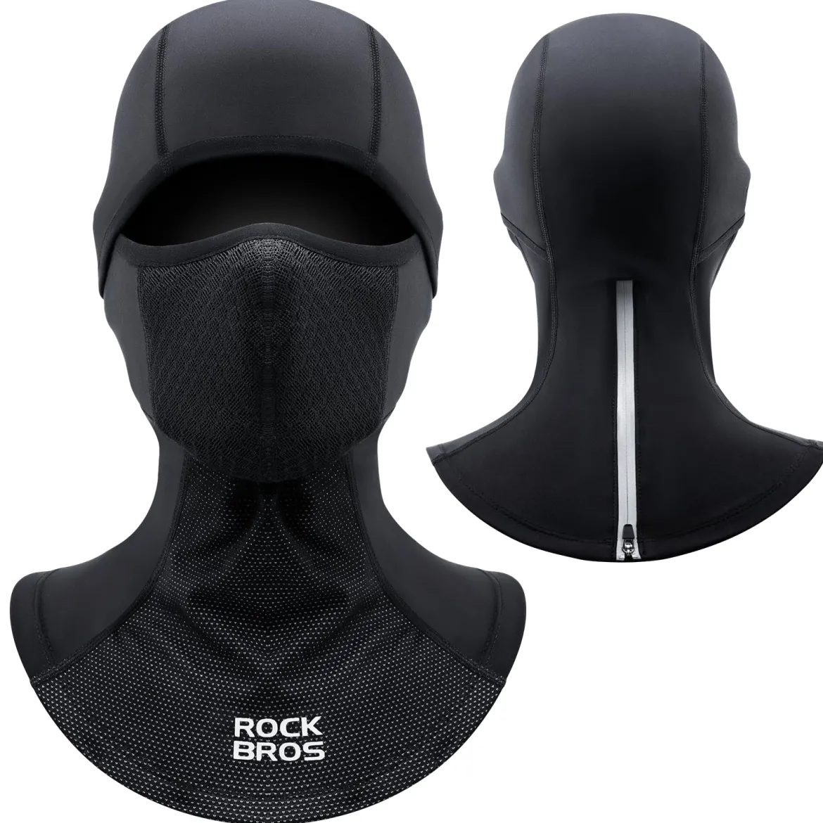 ROCKBROS Balaclava Windproof Thermal Scarf Ski Mask for Men Winter Neck Warmer