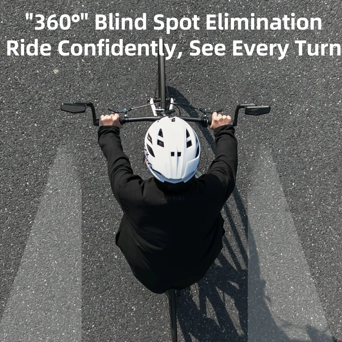 ROCKBROS Bike 360° Adjustable Handlebar Mount Bar End Mirror