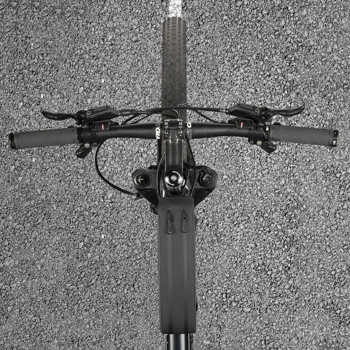 ROCKBROS Bike Bag Top Tube Bike Frame Bag Waterproof Two Zipper Pockets