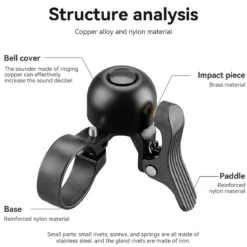 ROCKBROS Bike Bell for Road Bike with Loud Sound