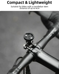 ROCKBROS Bike Computer Mount Out-Front Aluminum Integrated Bicycle Cycling Computer Mount
