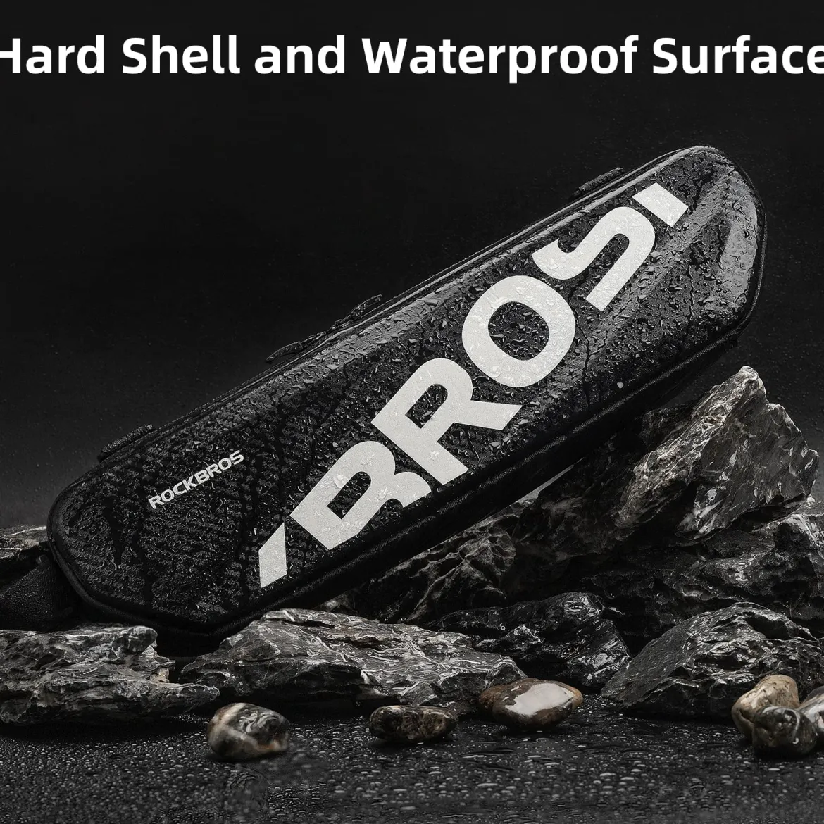 ROCKBROS Bike Frame Bag for Super 73 S2 Hard Shell Bike Bag Waterproof 4.5 L
