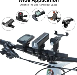 ROCKBROS Bike Handlebar Extender Double Lightweight Durable
