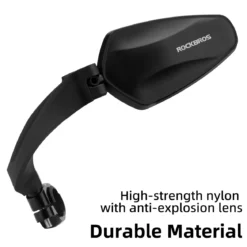 ROCKBROS Bike Handlebar Rear View Mirror with HD Anti-Glare Glass