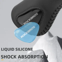 ROCKBROS Bike Handle Grips Ergonomics Design Soft Gel Dual Lock