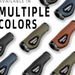 ROCKBROS Bike Handle Grips Ergonomics Design Soft Gel Dual Lock