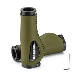 ROCKBROS Bike Handle Grips Ergonomics Design Soft Gel Dual Lock