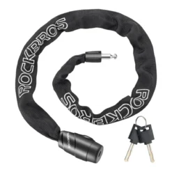 ROCKBROS Bike Lock Chain Bicycle Lock, Heavy Duty Anti Theft