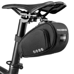 ROCKBROS Bike Saddle Bag Under Seat with Adjustable Mounting, Large Storage Pouch