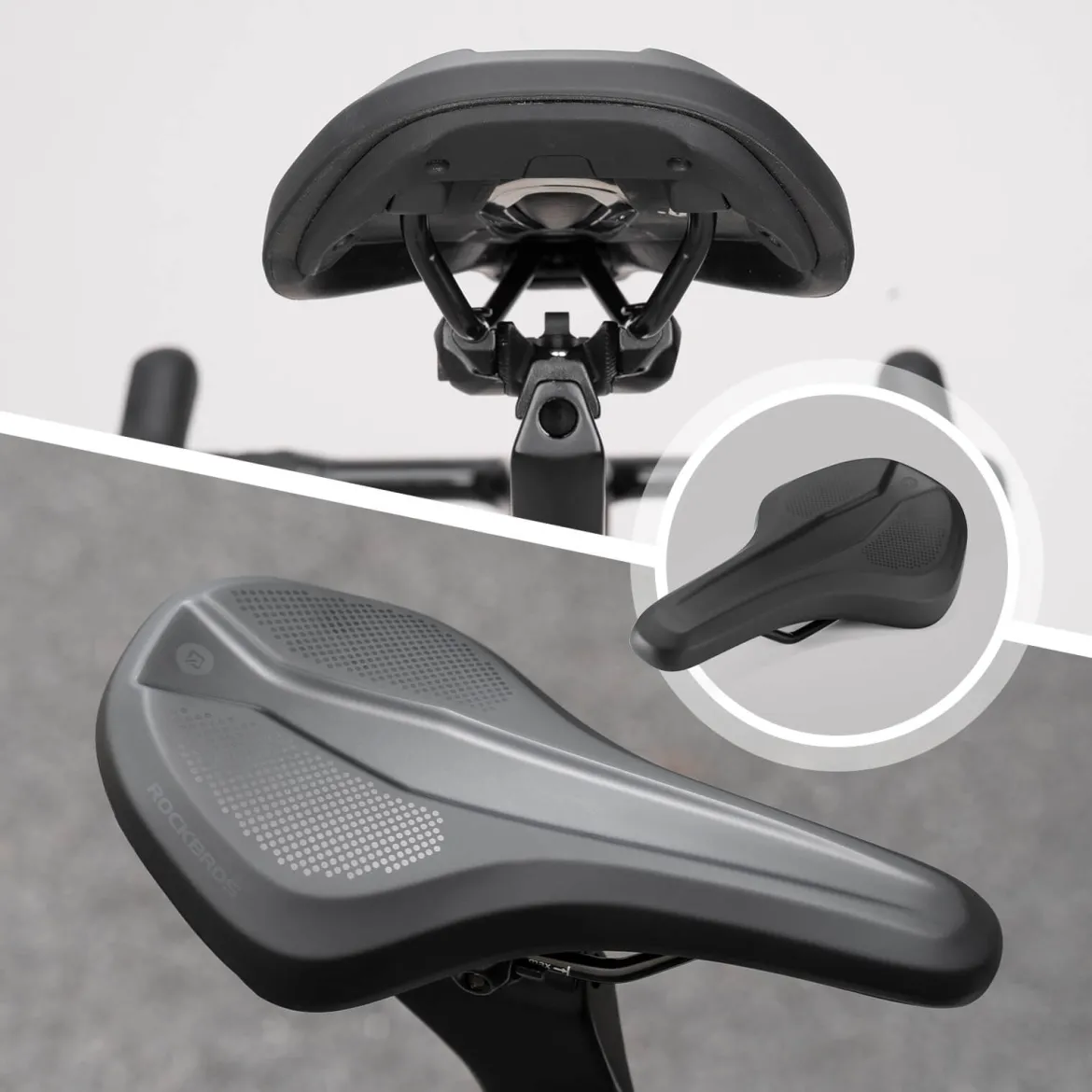 ROCKBROS Bike Saddle Comfortable