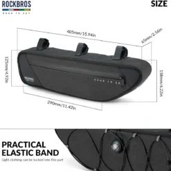 ROCKBROS Bike Triangle Bag-Road to sky