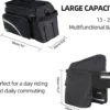 ROCKBROS Bike Trunk Bag 13L-25L Bike Rear Rack Bag