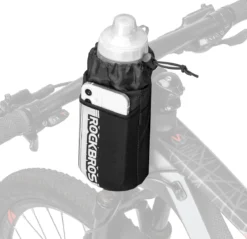 ROCKBROS Bike Water Bottle Holder Bag Handlebar Stem Bag