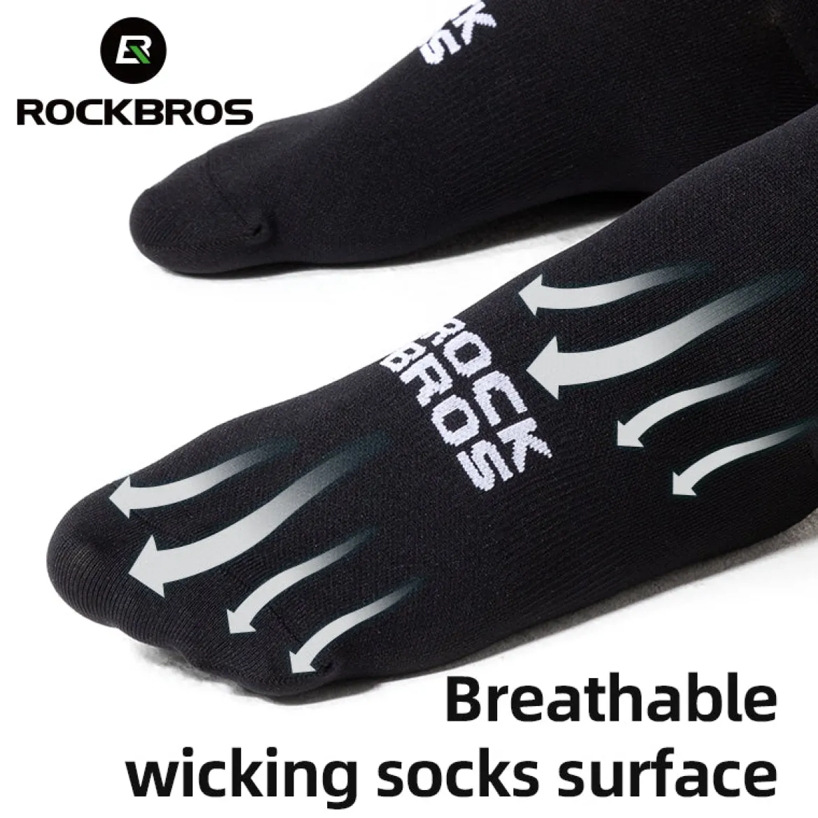 ROCKBROS Breathable Cycling Socksfor Men Women Comfortable, Durable and Stylish
