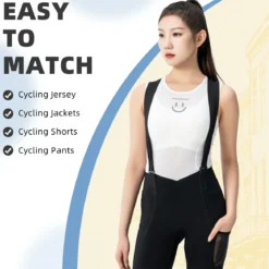 ROCKBROS Breathable Mesh Sleeveless Quick Dry Slim Cycling Base Layer for Women