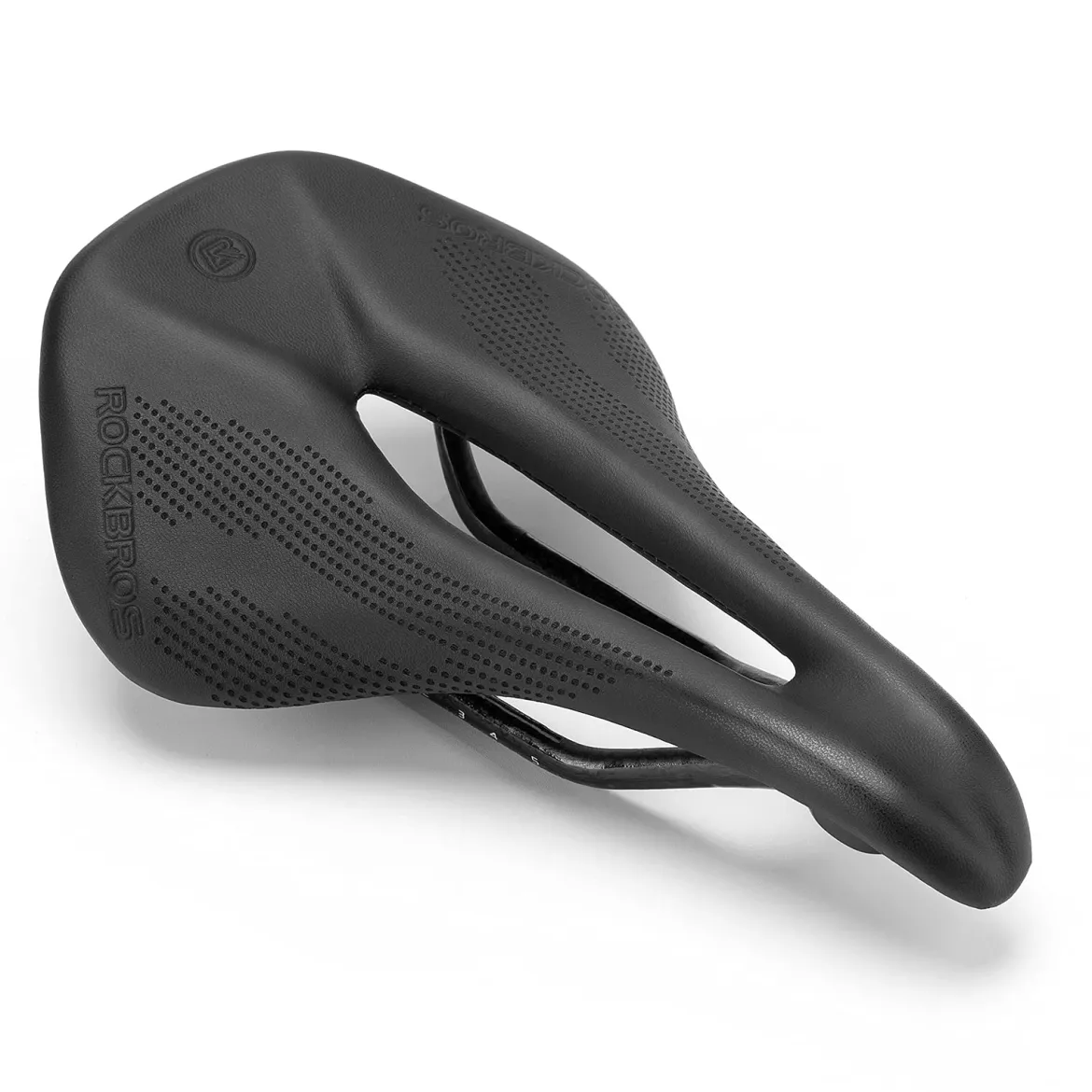 ROCKBROS Carbon Fiber Bike Saddle Lightweight Shock-Absorbing Comfort for Men Women"