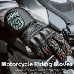 ROCKBROS Cold Weather Warm Motorcycle Winter Gloves for Men with Touchscreen