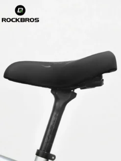 ROCKBROS Comfort Shock Absorption Bike Saddle Soft Wide Seat for Men Women