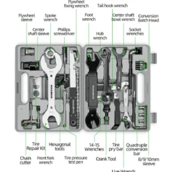 ROCKBROS Complete Bike Tool Kit for Mountain/Road Bike Maintenance