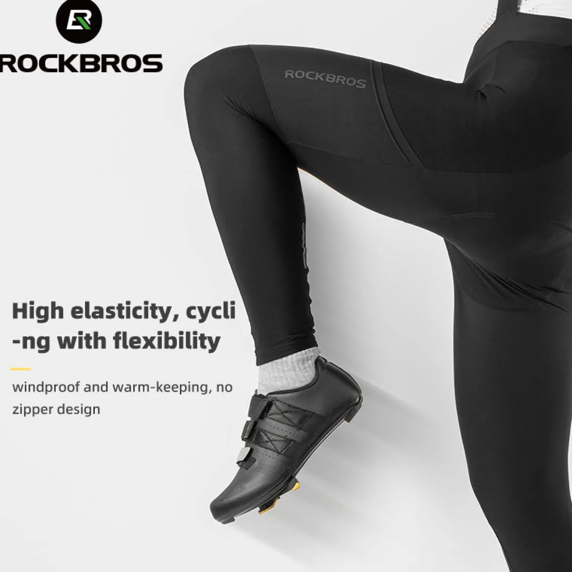 ROCKBROS Cycling Bibs with 3D Padded Stretch Bike Pants