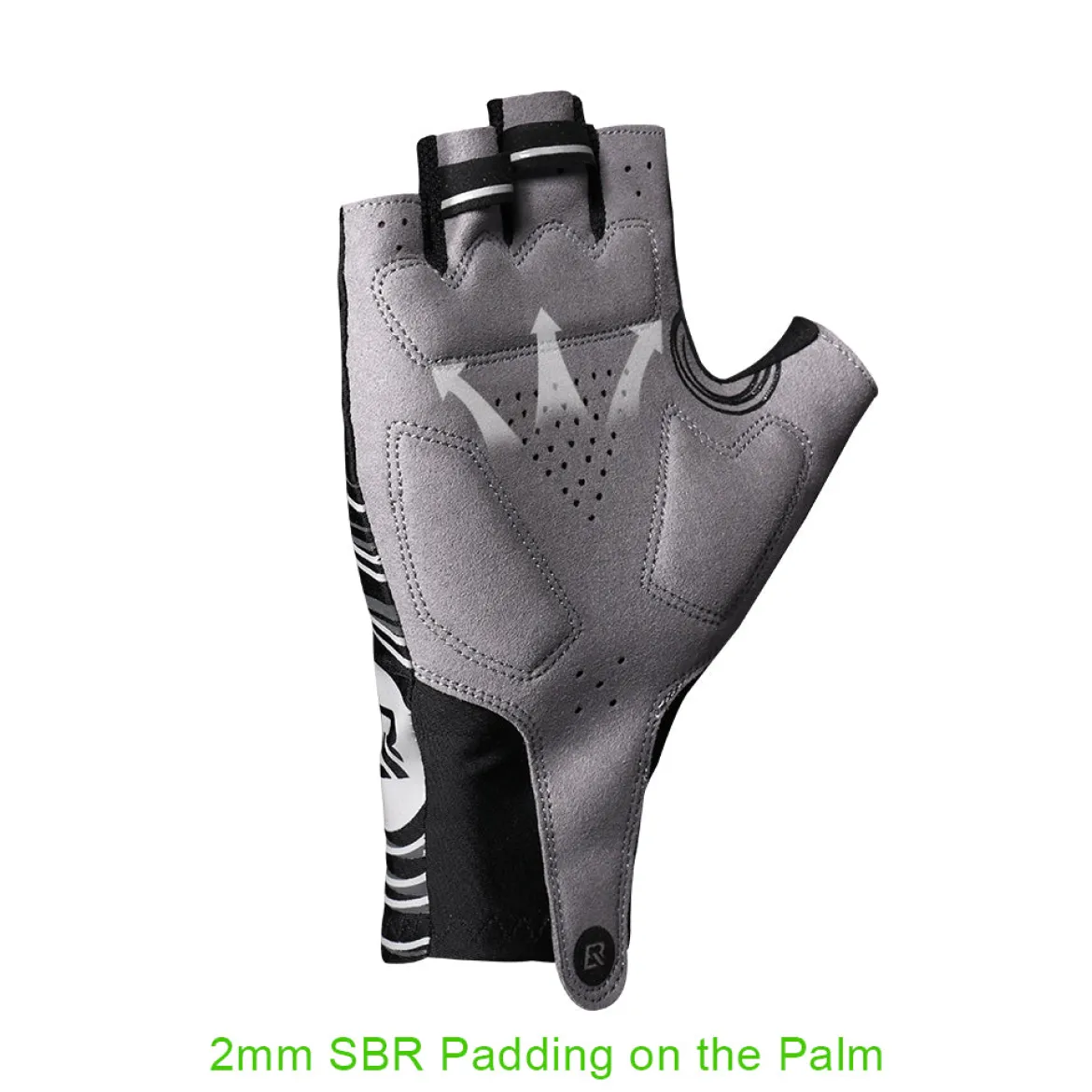ROCKBROS Cycling Gloves Fitness Half Finger Extension Outdoor Mountaineering